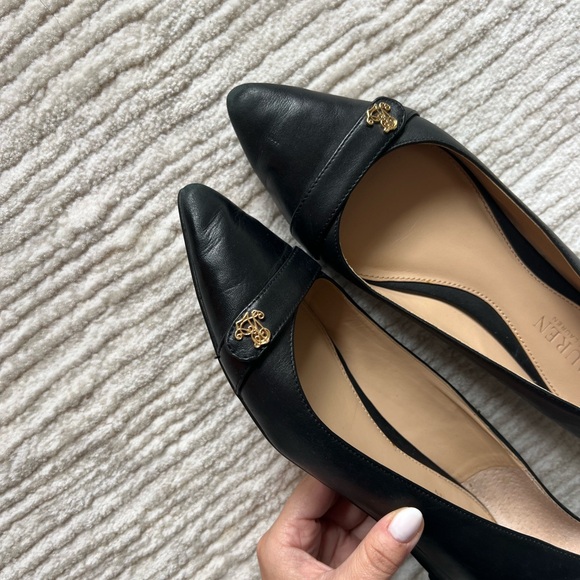 RALPH LAUREN black flats - Picture 4 of 7
